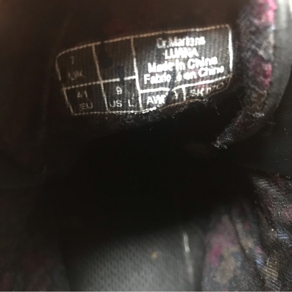 Dr Martens Navy Blue Luana Rare Y2K - Picture 4 of 4